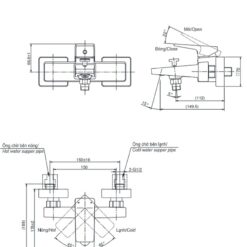 Bộ sen tắm nóng lạnh TOTO TVSM110RUR TBW02005V