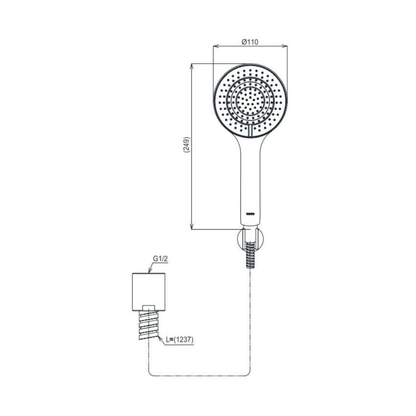 Bộ sản phẩm đầy đủ TOTO TVSM110RUR TBW09010V