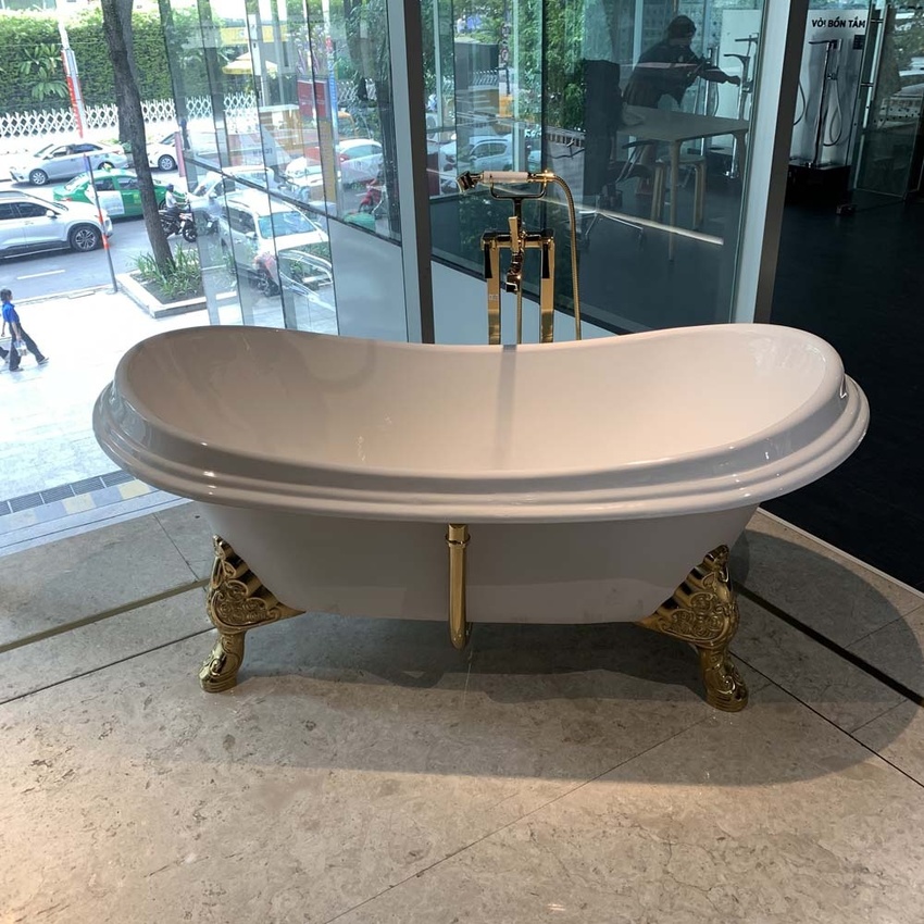 Chất liệu gang tráng men Bồn tắm TOTO Chất liệu gang tráng men Bồn tắm TOTO