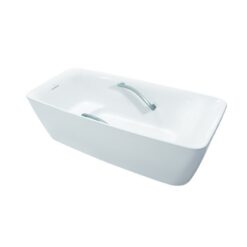 Bồn tắm đặt sàn TOTO PJY1724WHPWEN#GW GALALATO 1m7 tay vịn trắng bóng