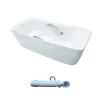 Bồn tắm đặt sàn TOTO PJY1724WHPWEN#GW TVBF412 GALALATO 1m7 tay vịn gồm ống thải 2 Bồn tắm đặt sàn TOTO PJY1724WHPWEN#GW TVBF412 GALALATO 1m7 tay vịn gồm ống thải