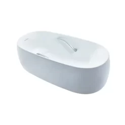 Bồn tắm đặt sàn TOTO PJY1744WHPWEN#GW GALALATO 1m7 tay vịn trắng bóng