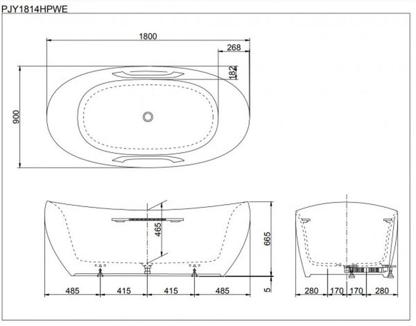 Bồn tắm đặt sàn TOTO PJY1814HPWE#GW GALALATO 1m8 tay vịn 15 Bồn tắm đặt sàn TOTO PJY1814HPWE#GW GALALATO 1m8 tay vịn - ảnh 2