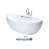 Bồn tắm đặt sàn TOTO PJY1814HPWE#GW TVBF412 GALALATO 1m8 tay vịn gồm ống thải 1 Bồn tắm đặt sàn TOTO PJY1814HPWE#GW TVBF412 GALALATO 1m8 tay vịn gồm ống thải