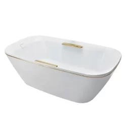 Bồn tắm đặt sàn TOTO PJY1886HPWMGE#GW GALALATO 1m8 tay vịn