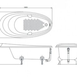Bồn tắm đặt sàn TOTO PPY1610HIPTE#S ngọc trai 1m6 tay vịn 5 Bồn tắm đặt sàn TOTO PPY1610HIPTE#S ngọc trai 1m6 tay vịn