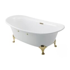 Bồn tắm đặt sàn TOTO PPY1806HPWGE#P ngọc trai 1m8 tay vịn