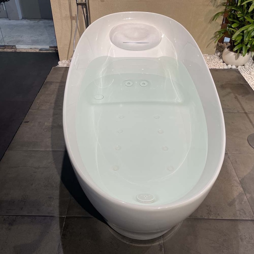 Bồn tắm massage đặt sàn TOTO PJYD2200PWE#GW GALALATO 2m2 8 Bồn tắm massage đặt sàn TOTO PJYD2200PWE#GW GALALATO 2m2