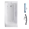 Bồn tắm massage TOTO PPYK1760ZLPNE#P TVBF412 DB505R-2B ngọc trai 1m7 gồm bộ xả thải 2 Bồn tắm massage TOTO PPYK1760ZLPNE#P TVBF412 DB505R-2B ngọc trai 1m7 gồm bộ xả thải