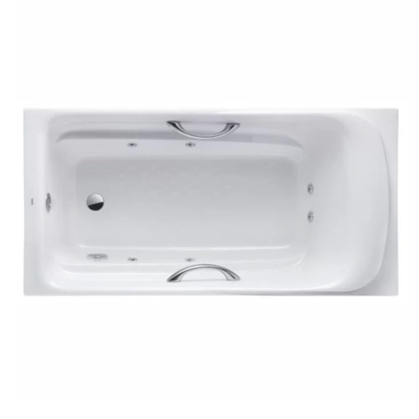 Bồn tắm massage TOTO PPYK1760ZRHPNE#P TVBF412 DB505R-2B ngọc trai 1m7 tay vịn gồm bộ xả thải 27 Hệ thống Massage Bồn tắm TOTO