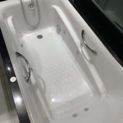 Bồn tắm massage TOTO PPYK1760ZRHPNE#P TVBF412 DB505R-2B ngọc trai 1m7 tay vịn gồm bộ xả thải