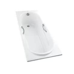 Bồn tắm TOTO FBY1720NHPE#W gang tráng men 1m7 tay vịn