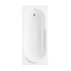 Bồn tắm TOTO FBY1720NPE#W TVBF412 DB505R-2B gang tráng men 1m7 gồm bộ xả thải