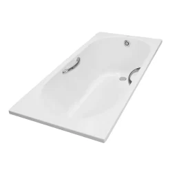 Bồn tắm TOTO PAY1510HV#W TVBF411 nhựa 1m5 tay vịn gồm bộ xả thải