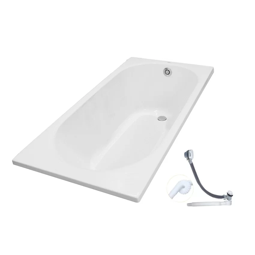 Bồn tắm TOTO PAY1510V#W TVBF411 nhựa 1m5 gồm bộ xả thải 10 Bồn tắm TOTO PAY1510V#W TVBF411 1