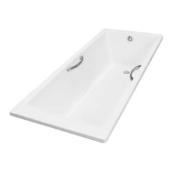 Bồn tắm TOTO PAY1720HV#W TVBF411 nhựa 1m7 tay vịn gồm bộ xả thải