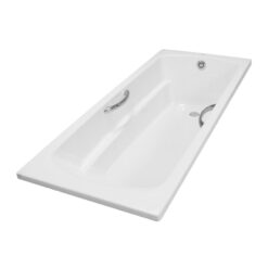 Bồn tắm TOTO PAY1730HV#W TVBF411 nhựa 1m7 tay vịn gồm bộ xả thải