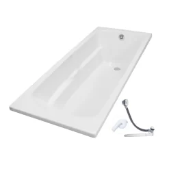 Bồn tắm TOTO PAY1730V#W TVBF411 nhựa 1m7 gồm bộ xả thải