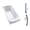 Bồn tắm TOTO PPY1560PE#P TVBF412 DB505R-2B ngọc trai 1m5 gồm bộ xả thải 2 Bồn tắm TOTO PPY1560PE#P TVBF412 DB505R-2B ngọc trai 1m5 gồm bộ xả thải
