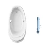 Bồn tắm TOTO PPY1610HPTE#P TVBF412 ngọc trai 1m6 tay vịn gồm ống thải 1 Bồn tắm TOTO PPY1610HPTE#P TVBF412 ngọc trai 1m6 tay vịn gồm ống thải