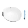 Bồn tắm TOTO PPY1720PTE#P TVBF412 ngọc trai 1m7 gồm ống thải 1 Bồn tắm TOTO PPY1720PTE#P TVBF412 ngọc trai 1m7 gồm ống thải