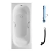 Bồn tắm TOTO PPY1750HPE#P DB505R-3B TVBF412 ngọc trai 1m7 tay vịn gồm bộ xả thải 2 Bồn tắm TOTO PPY1750HPE#P DB505R-3B TVBF412 ngọc trai 1m7 tay vịn gồm bộ xả thải