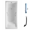 Bồn tắm TOTO PPY1780HPE#P DB505R-3B TVBF412 ngọc trai 1m7 tay vịn gồm bộ xả thải 1 Bồn tắm TOTO PPY1780HPE#P DB505R-3B TVBF412 ngọc trai 1m7 tay vịn gồm bộ xả thải