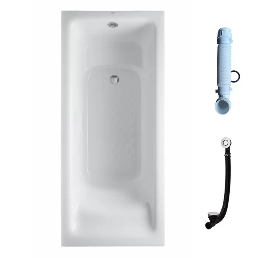 Bồn tắm TOTO PPY1780PE#P DB505R-3B TVBF412 ngọc trai 1m7 gồm bộ xả thải 12 Bồn tắm TOTO PPY1780PE#P DB505R-3B TVBF412 Ngọc Trai 1m7
