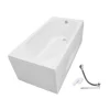 Bồn tắm yếm TOTO PAY1515VC#W TVBF411 nhựa 1m5 gồm bộ xả thải 2 Bồn tắm yếm TOTO PAY1515VC#W TVBF411 nhựa 1m5 gồm bộ xả thải