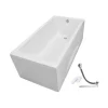 Bồn tắm yếm TOTO PAY1525VC#W TVBF411 nhựa 1m5 gồm bộ xả thải 1 Bồn tắm yếm TOTO PAY1525VC#W TVBF411 nhựa 1m5 gồm bộ xả thải
