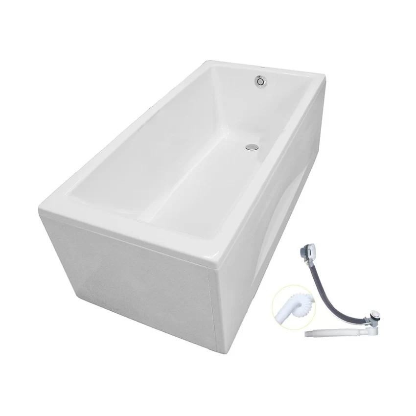 Bồn tắm TOTO PAY1525VC/TVBF411 - Hải Yến Home Bồn tắm yếm TOTO PAY1525VC#W TVBF411 nhựa 1m5 góc nhìn toàn cảnh