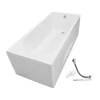 Bồn tắm yếm TOTO PAY1715VC#W TVBF411 nhựa 1m7 gồm bộ xả thải 2 Bồn tắm yếm TOTO PAY1715VC#W TVBF411 nhựa 1m7 gồm bộ xả thải
