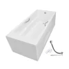 Bồn tắm yếm TOTO PAY1735HVC#W TVBF411 nhựa 1m7 tay vịn gồm bộ xả thải 1 Bồn tắm yếm TOTO PAY1735HVC#W TVBF411 nhựa 1m7 tay vịn gồm bộ xả thải