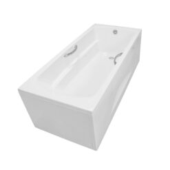 Bồn tắm yếm TOTO PAY1735HVC#W TVBF411 nhựa 1m7 tay vịn gồm bộ xả thải