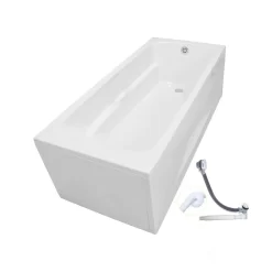 Bồn tắm yếm TOTO PAY1735VC#W TVBF411 nhựa 1m7 gồm bộ xả thải