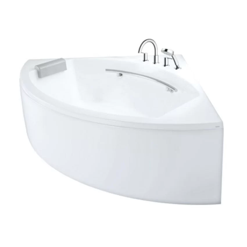 Bồn tắm yếm TOTO PPY1543-4HPE#P ngọc trai 1m5 tay vịn đặt góc 6 Bồn tắm yếm TOTO PPY1543-4HPE#P - Hình 1