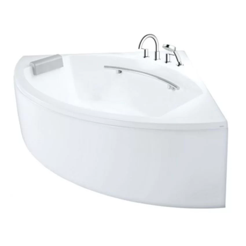 Bồn tắm yếm TOTO PPY1543-4HPE#P TVBF412 DB505R-2B ngọc trai 1m5 tay vịn đặt góc gồm bộ xả thải 13 Bồn tắm yếm TOTO PPY1543-4HPE/TVBF412/DB505R-2B Ngọc Trai 1m5 Tay Vịn Đặt Góc