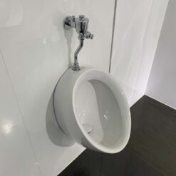 Bồn tiểu nam TOTO U104W/F DU601SRR treo tường kèm van xả nhấn