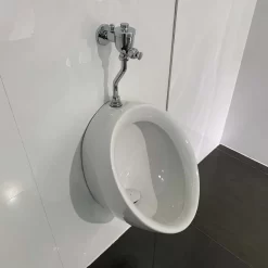 Bồn tiểu nam TOTO U104W/F DU601SRR treo tường kèm van xả nhấn