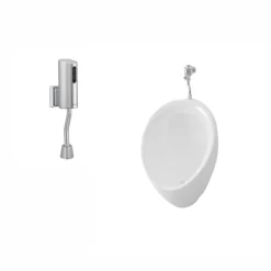 Bồn tiểu nam TOTO U104W/F DUE110PSK treo tường kèm van cảm ứng
