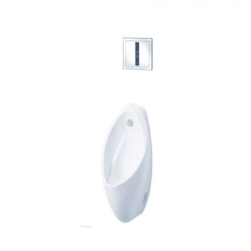Bồn tiểu nam TOTO UT904HR treo tường xả 0.5L đường cấp nước phía sau 8 Bồn tiểu nam TOTO UT904HR treo tường xả 0.5L đường cấp nước phía sau