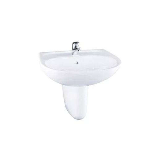 Chậu lavabo treo tường TOTO LHT236CS chân lửng