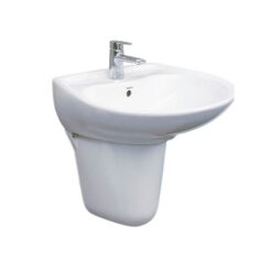 Chậu lavabo treo tường TOTO LHT300CR chân lửng
