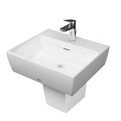 Chậu lavabo treo tường TOTO LHT328C chân lửng