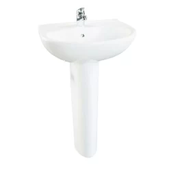 Chậu lavabo treo tường TOTO LPT236CS chân lửng