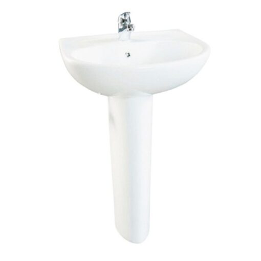 Chậu lavabo treo tường TOTO LPT236CS chân lửng