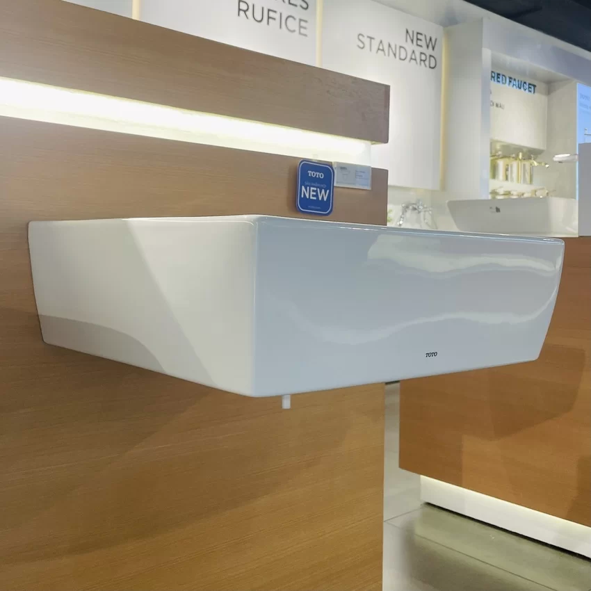 Chậu lavabo treo tường TOTO LT328C - Ảnh 3 Chậu lavabo treo tường TOTO LT328C - Ảnh 3