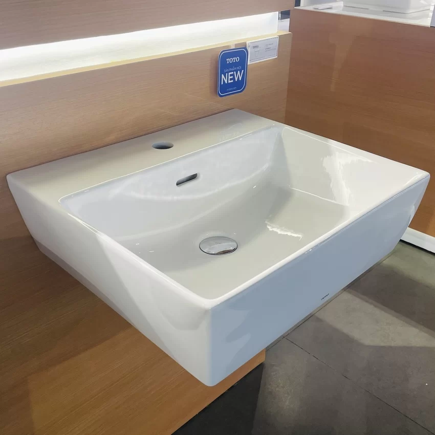 Chậu lavabo treo tường TOTO LT328C - Ảnh 4 Chậu lavabo treo tường TOTO LT328C - Ảnh 4