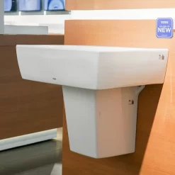 Chậu lavabo treo tường TOTO LT328C 19 Chậu lavabo treo tường TOTO LT328C