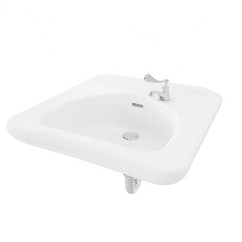 Chậu lavabo treo tường TOTO LW103JT1 TL220D T205QN cho người khuyết tật 8 Chậu lavabo TOTO LW103JT1 TL220D T205QN SKU: LW103JT1/TL220D/T205QN